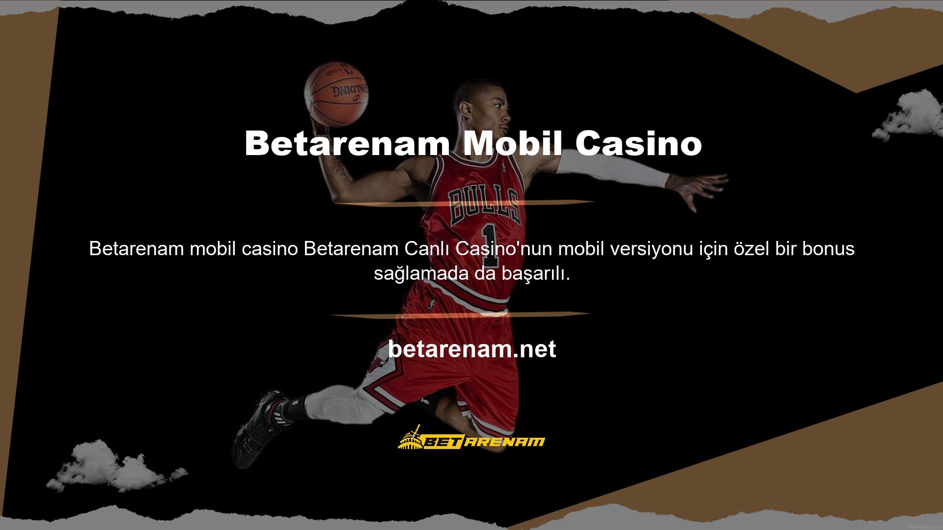 Bu nedenle, sitenin üyesi olan oyuncular cep telefonlarından bahis ve casino oyunlarına katılabilirler